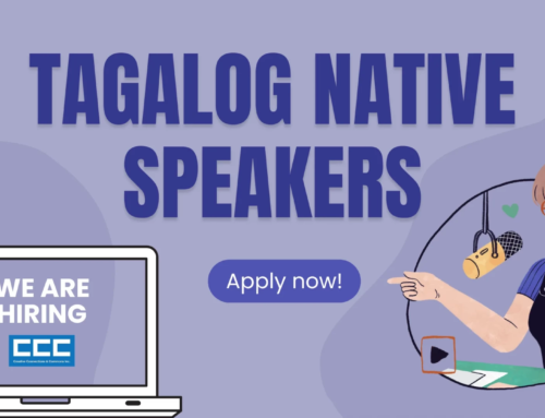 HIRING! Tagalog Native Speakers for Tagalog Audio Collection