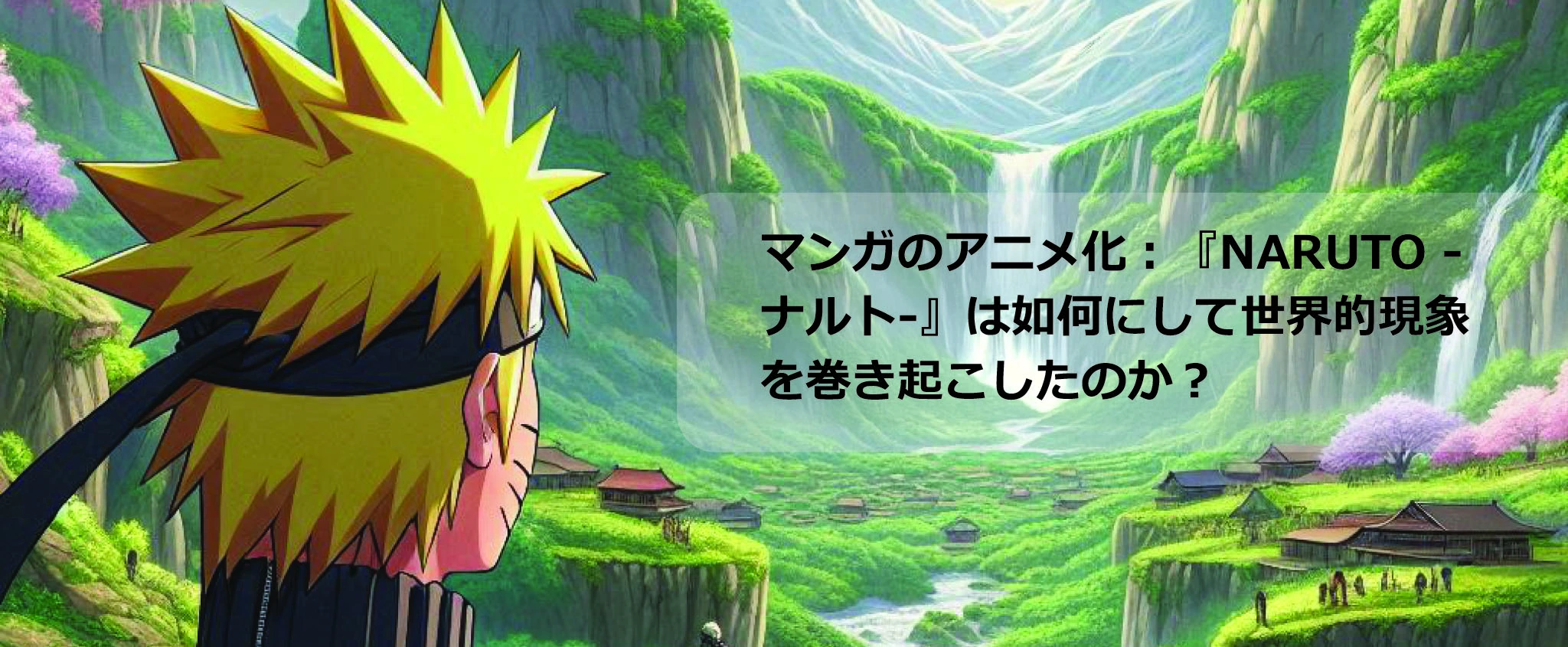 マンガのアニメ化：『NARUTO -ナルト-』は如何にして世界的現象を巻き起こしたのか？