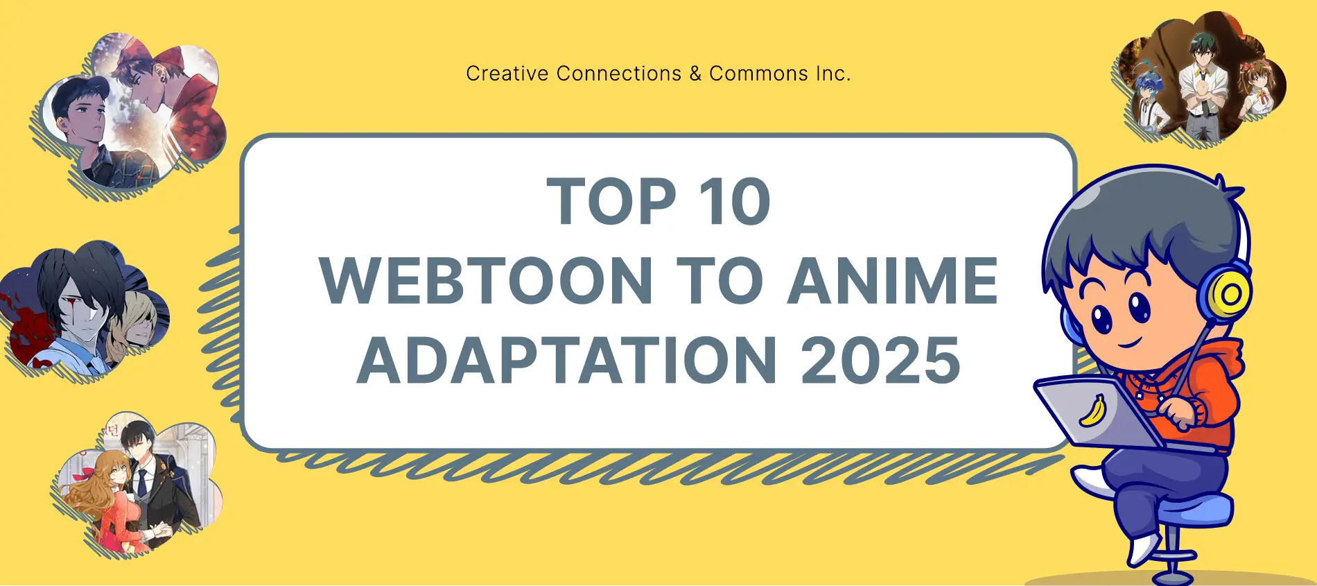 Top 10 Webtoon to Anime Adaptation 2025